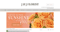 Desktop Screenshot of jandjflorist.com