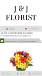 Mobile Screenshot of jandjflorist.com